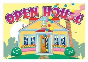 The day of the open house!